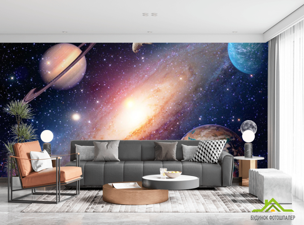 выбрать Фотообои галактика Фотообои Космос на стену