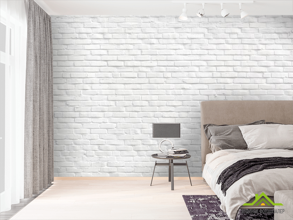 Фотообои Белая стена