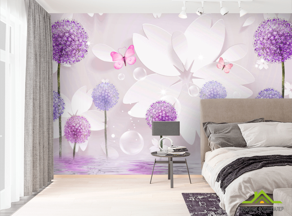 выбрать Фотошпалери Фреска ставок з павичем Фотошпалери 3Д на стіну