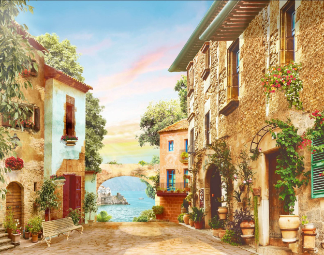 Фотошпалери Фреска