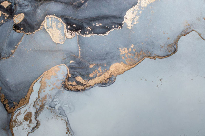 Фотошпалери Сіро-блакитний флюїд