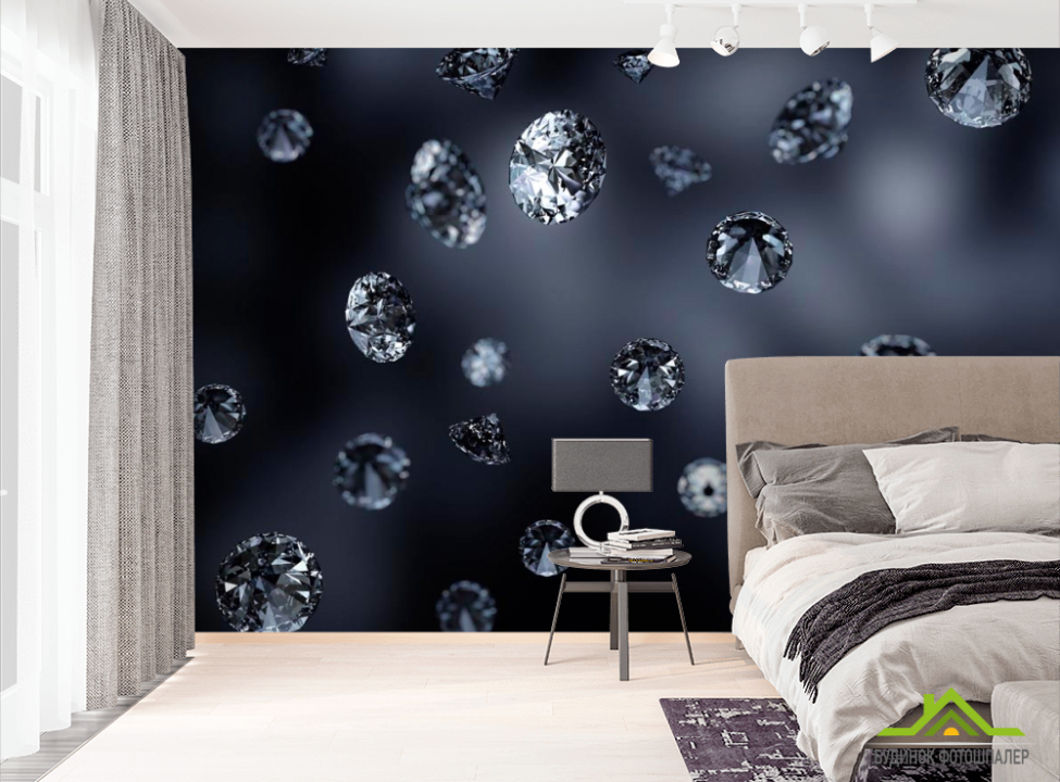 выбрать Фотошпалери Діаманти Фотошпалери 3Д на стіну