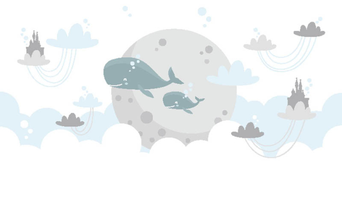 Фотообои кит