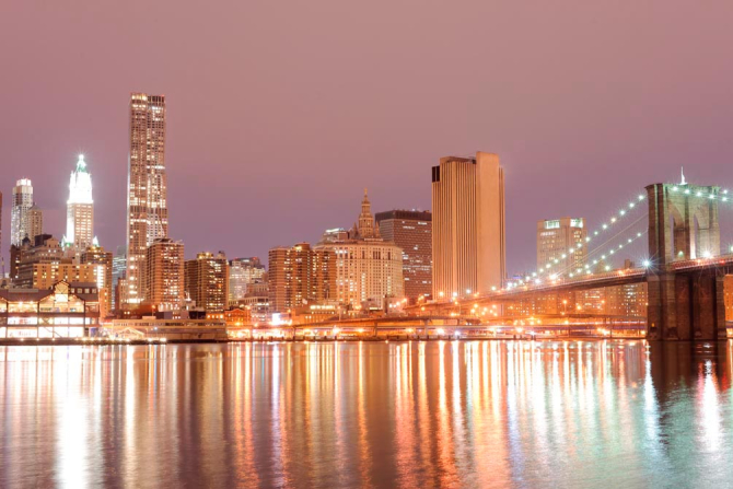 Фотошпалери Зачарований яскравий міст