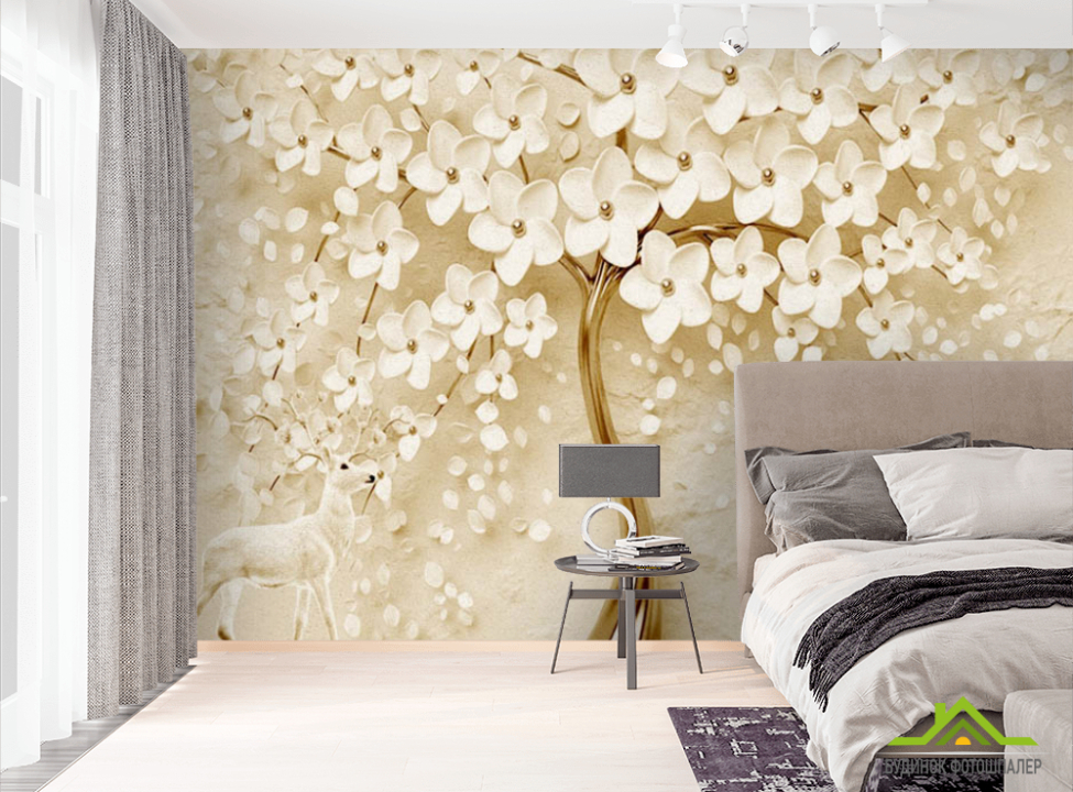 выбрать Фотошпалери квітуче дерево Фотошпалери різні на стіну