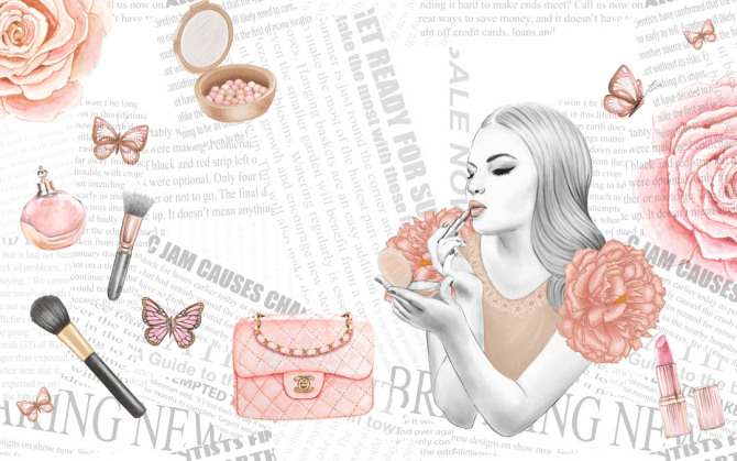 Фотообои Для салона красоты