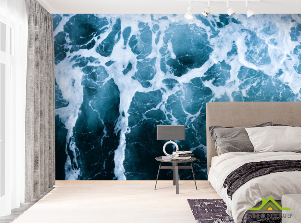 выбрать Фотошпалери Морська пенна Фотошпалери Море на стіну