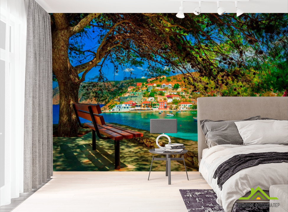 выбрать Фотообои Закат в горах Фотообои Горы на стену