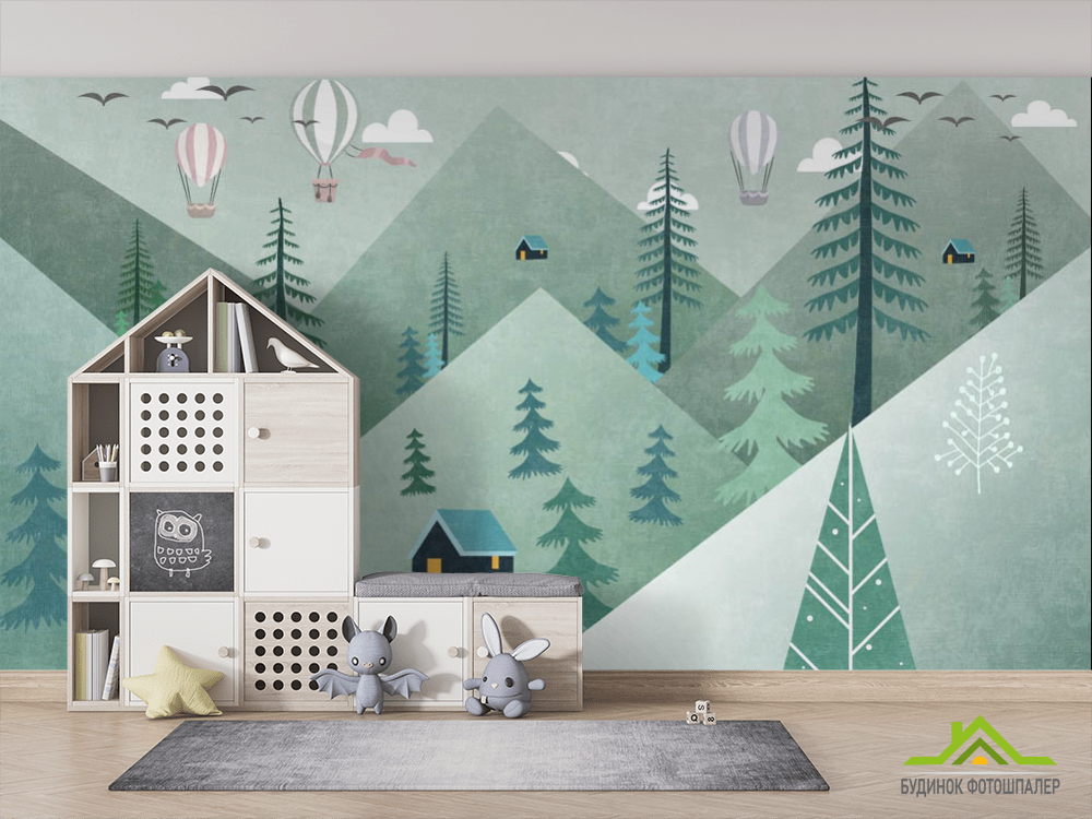 Фотообои Детский лес