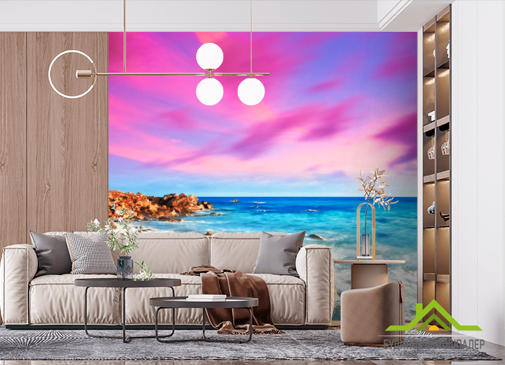 Фотообои Морской берег, камни