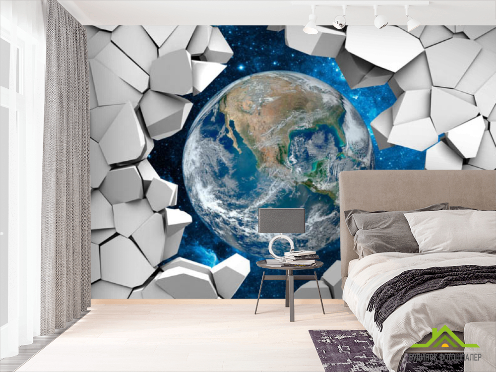 Фотообои планета земля