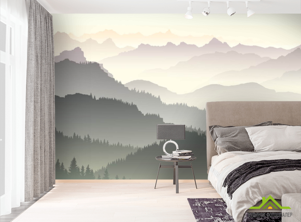 выбрать Фотошпалери Скандинавські гори Фотошпалери Природа на стіну
