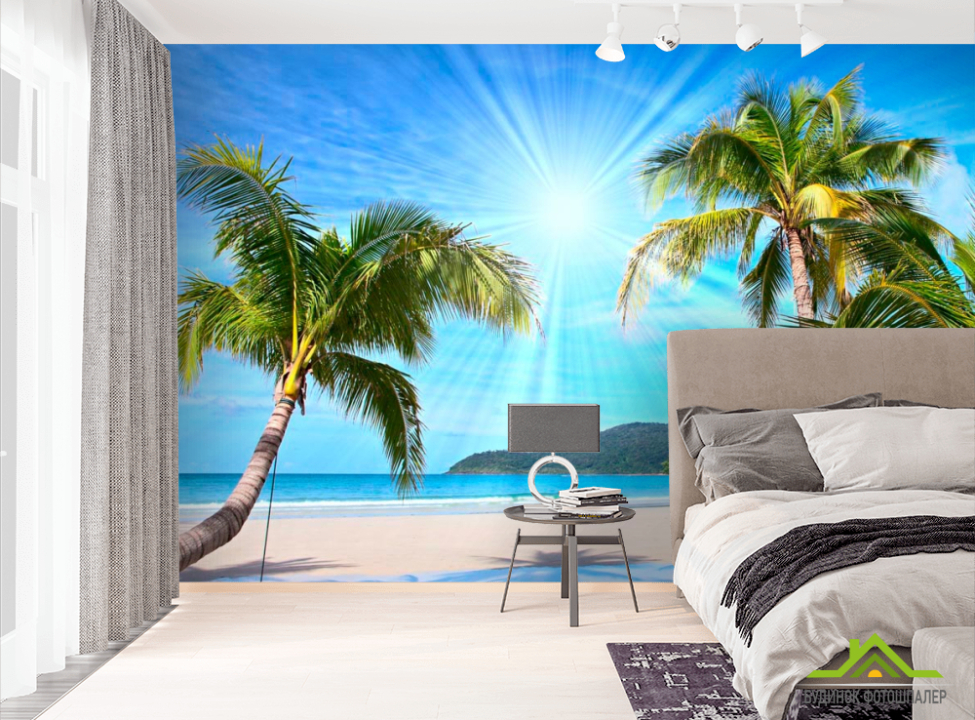 выбрать Фотообои Солнечный пляж Фотообои Пляж на стену
