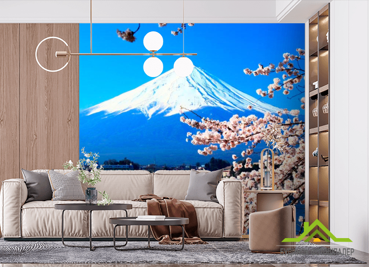 Фотообои Вода,гора, цвет