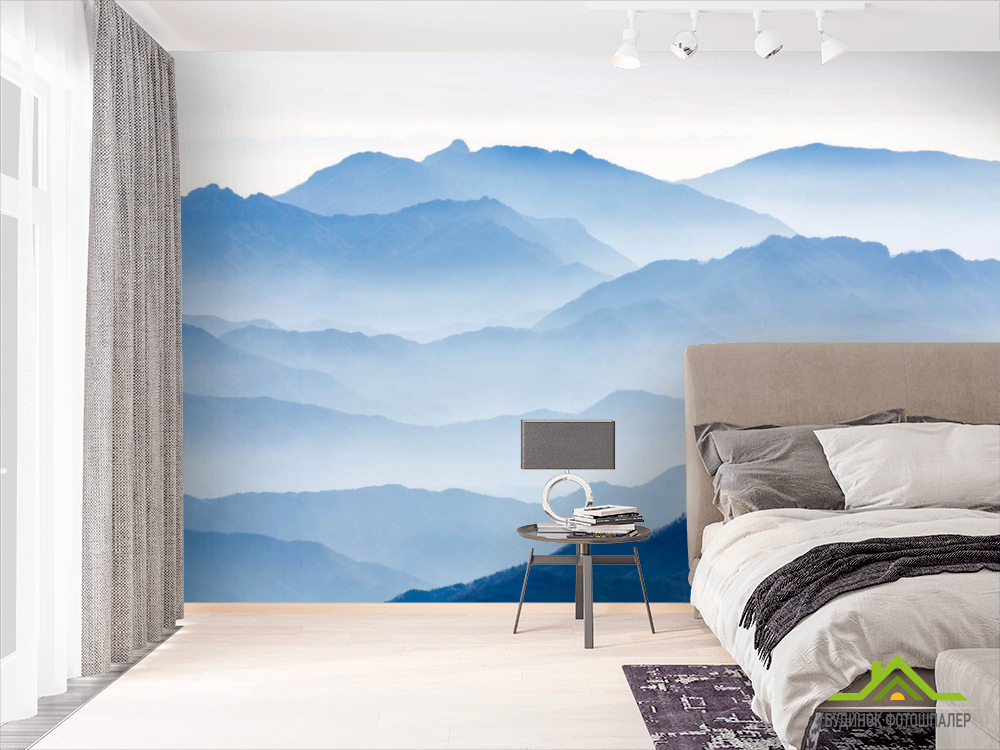 Фотообои Синие горы