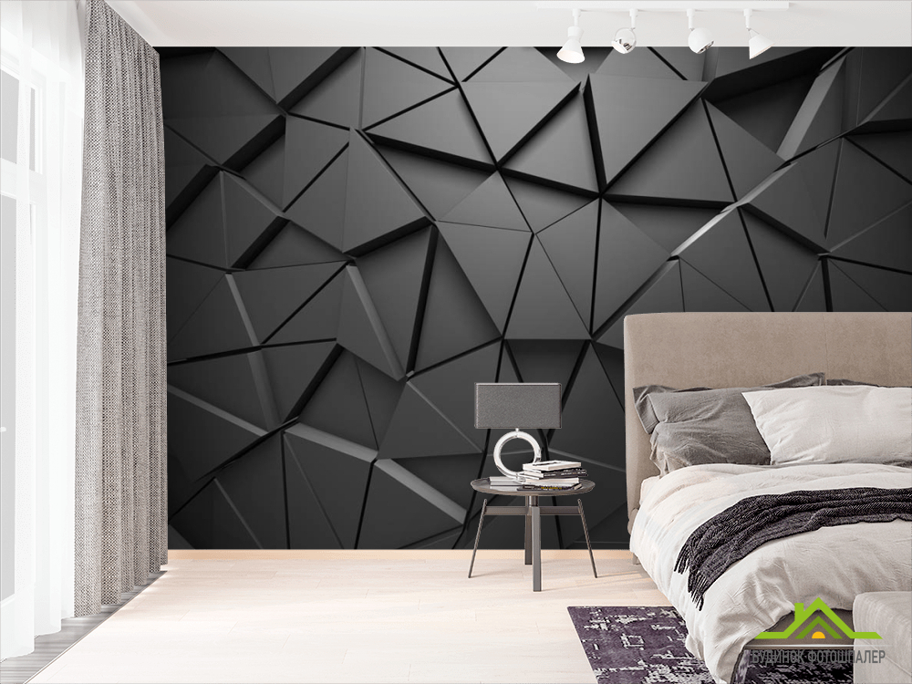 Фотообои треугольники