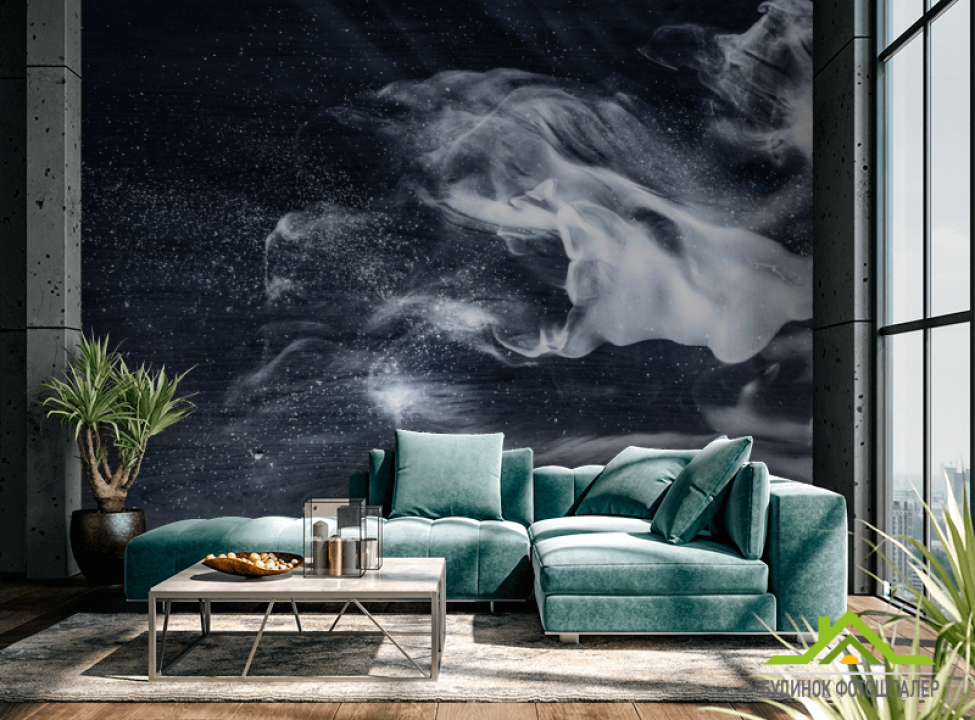 выбрать Фотошпалери Абстрактний дим Фотошпалери Абстракція на стіну