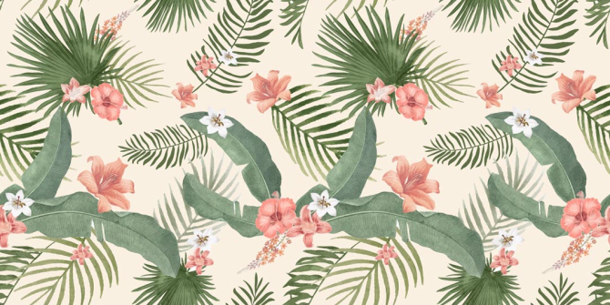 Фотошпалери Принт тропіки