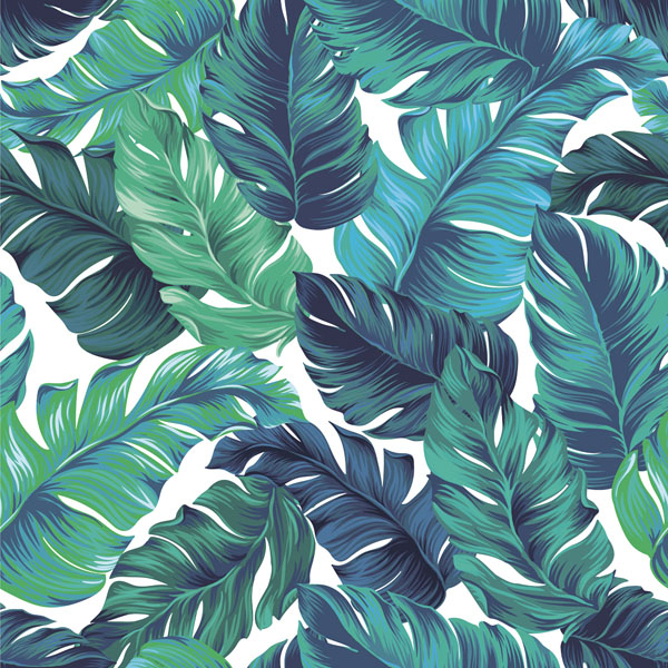 Фотообои Листья векторные