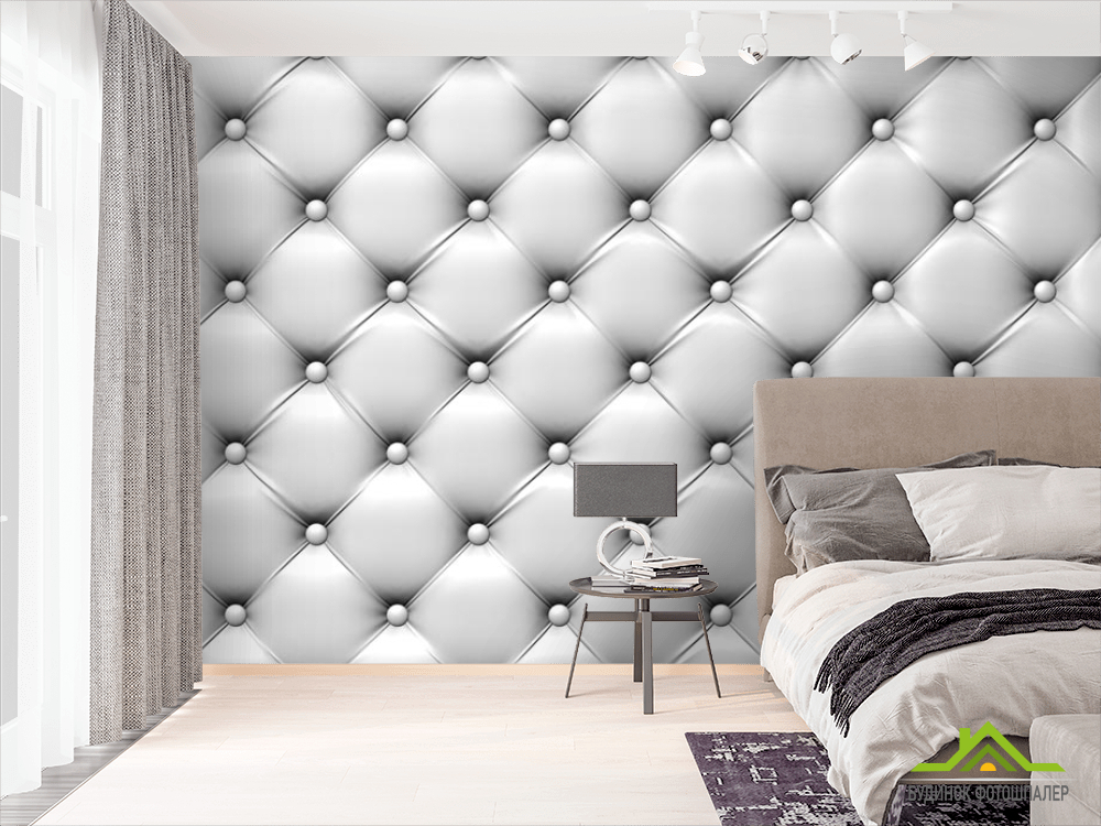 Фотошпалери Біла драпірування стіни