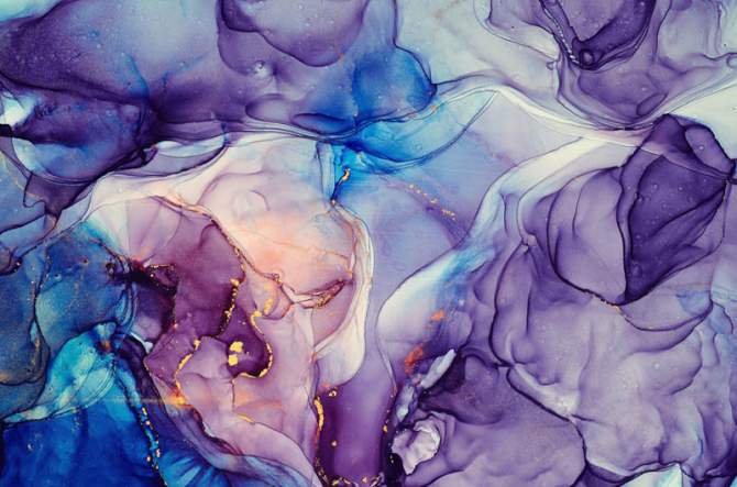 Фотошпалери Фіолетовий флюїд