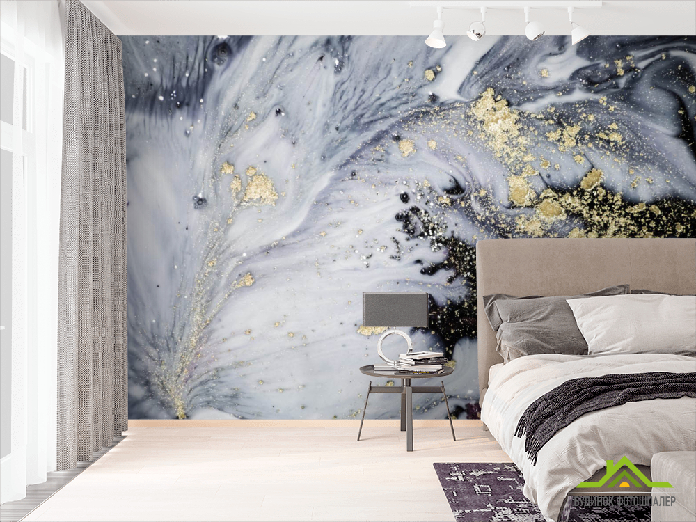 Фотошпалери Fluid art print