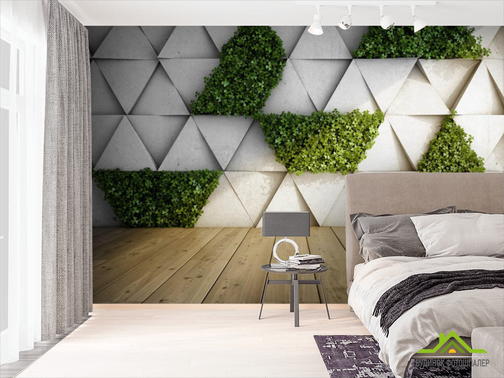 Фотошпалери стіна і підлога
