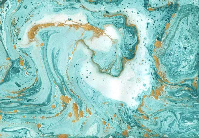 Фотообои Бирюзовый флюид