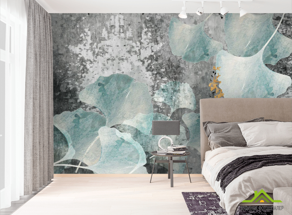 выбрать Фотошпалери Гінко дизайнерське Фотошпалери Квіти на стіну