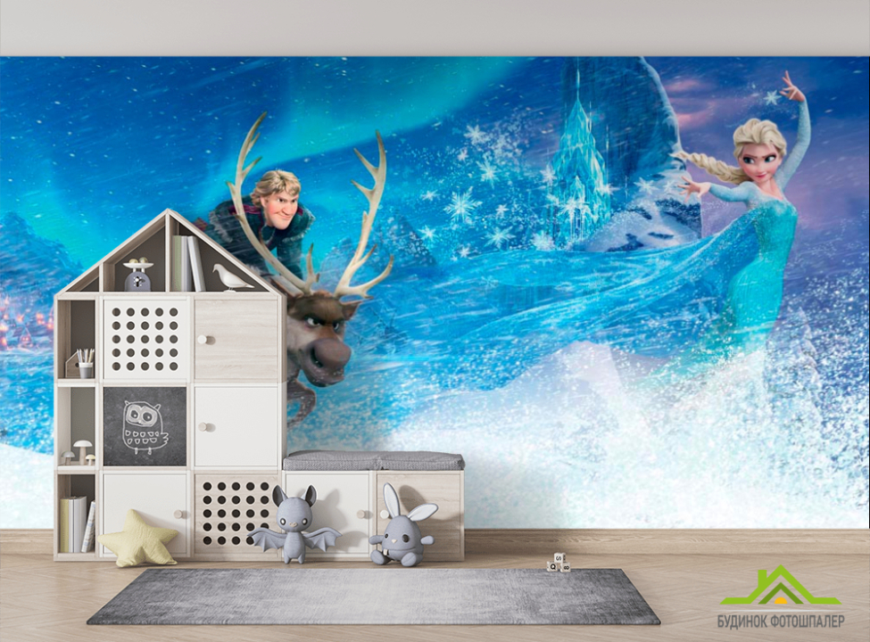 выбрать Фотообои Ледяное сердце Фотообои для девочек на стену