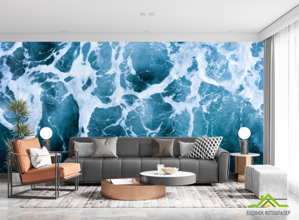 выбрать Фотошпалери Морська пенна Фотошпалери Море на стіну