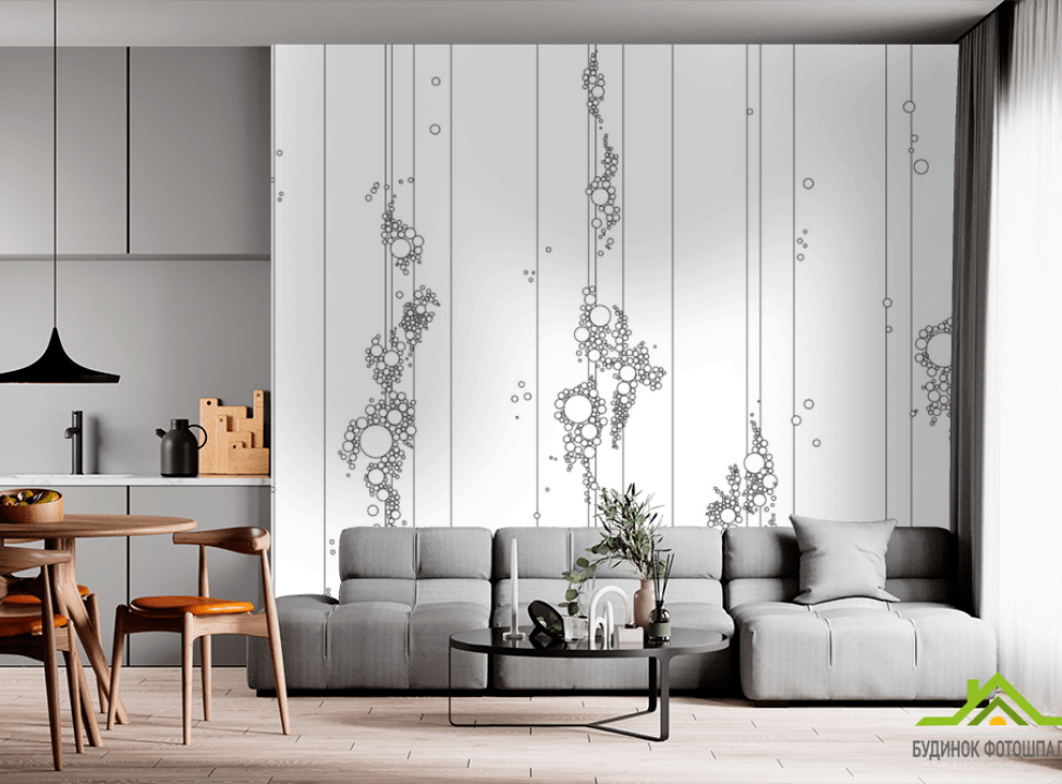 выбрать Фотообои в стиле line art Фотообои простые линии на стену