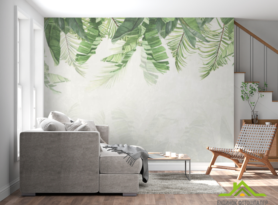 выбрать Фотошпалери тропічні листя Фотошпалери різні на стіну