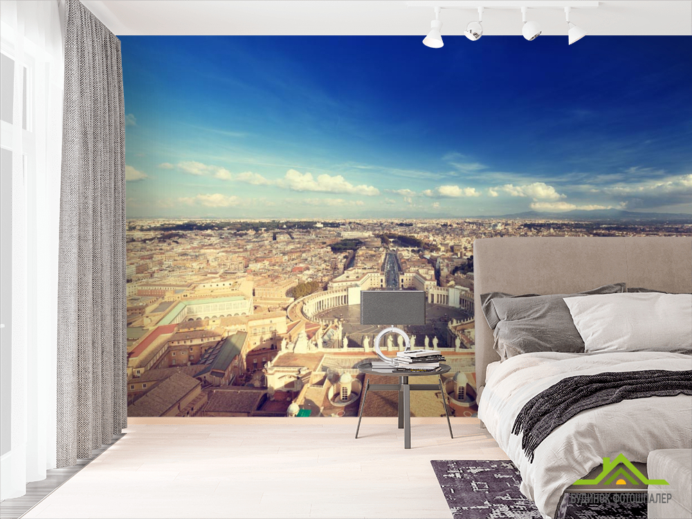 Фотошпалери міська площа