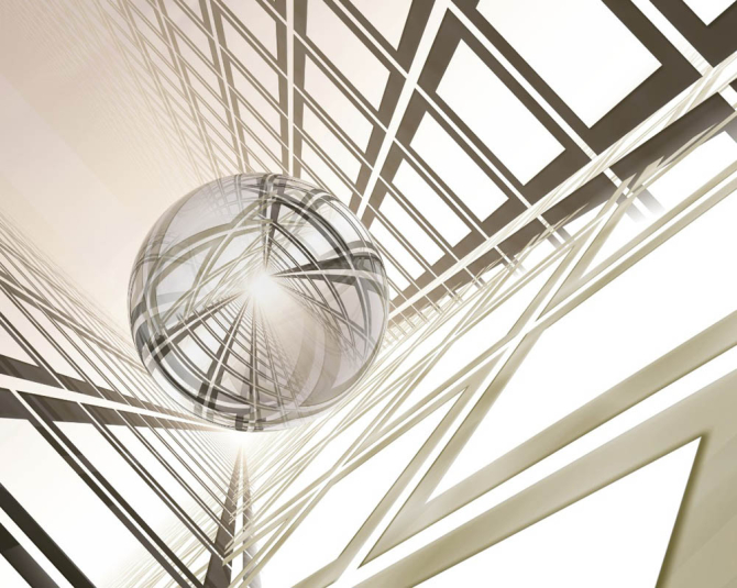 Фотошпалери 3Д куля