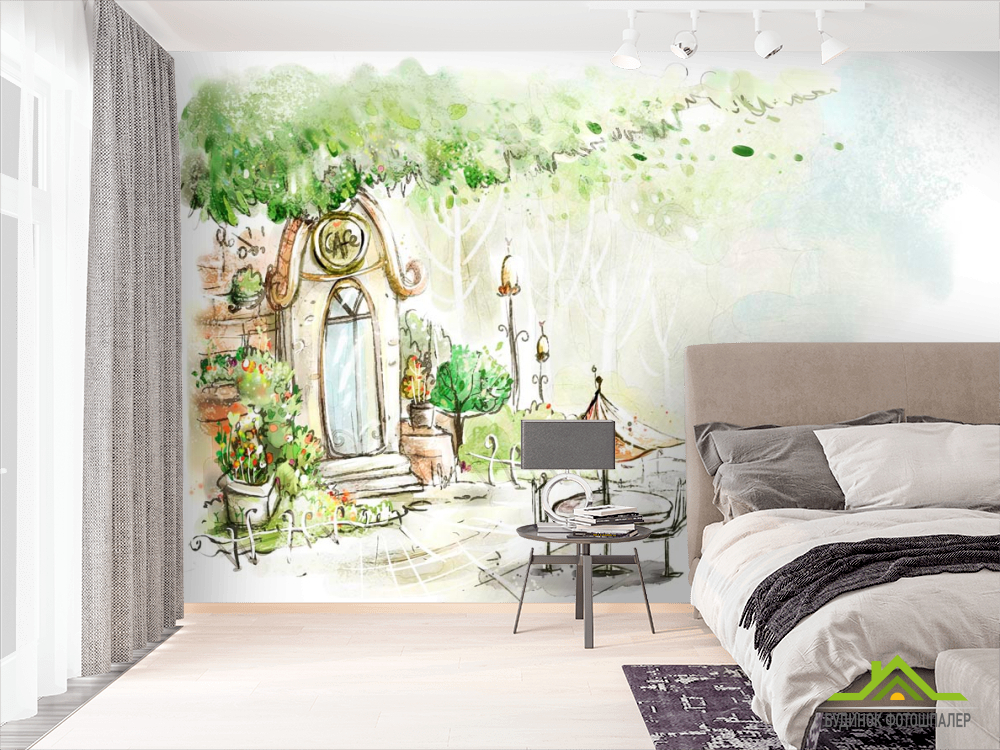 Фотошпалери Кафе