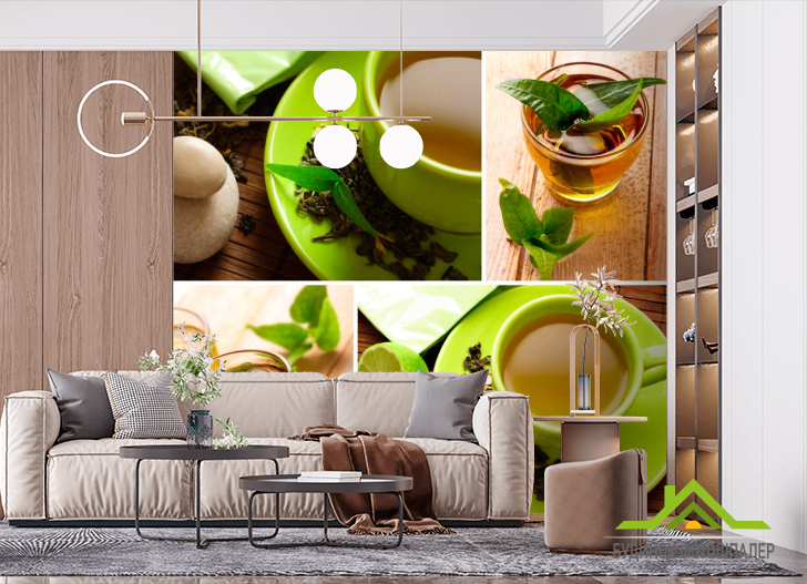 Фотообои Зелёный чай