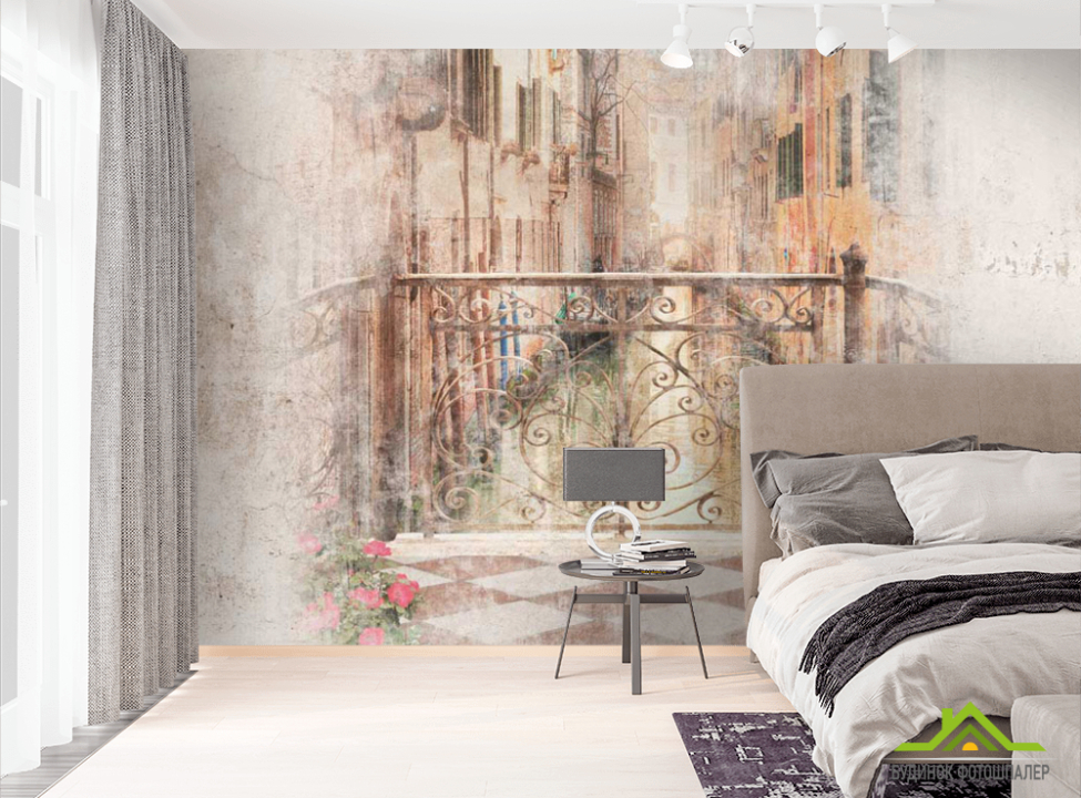 выбрать Фотошпалери Венеція вінтажна Фотошпалери Фрески на стіну
