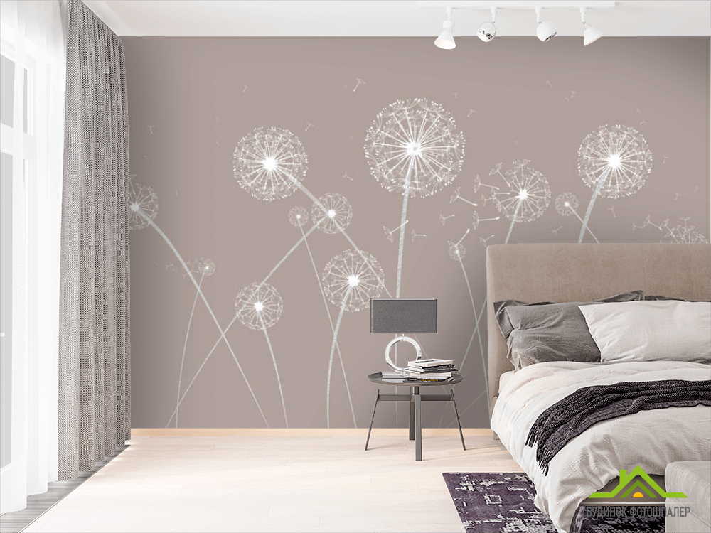 Фотошпалери кульбаби