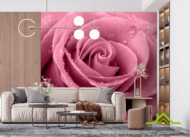 Фотошпалери Макро-зйомка троянди