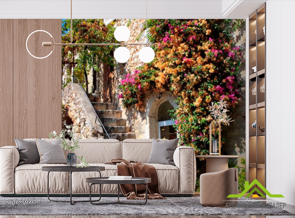 выбрать Фотошпалери Сходи в будинок Фотошпалери Вулиці на стіну