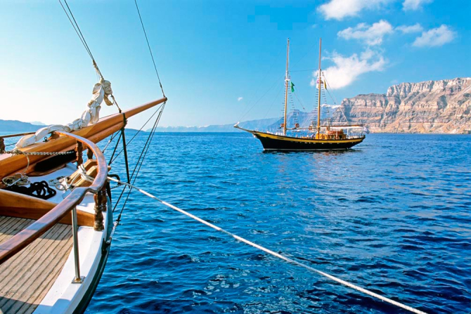 Фотообои Две яхты