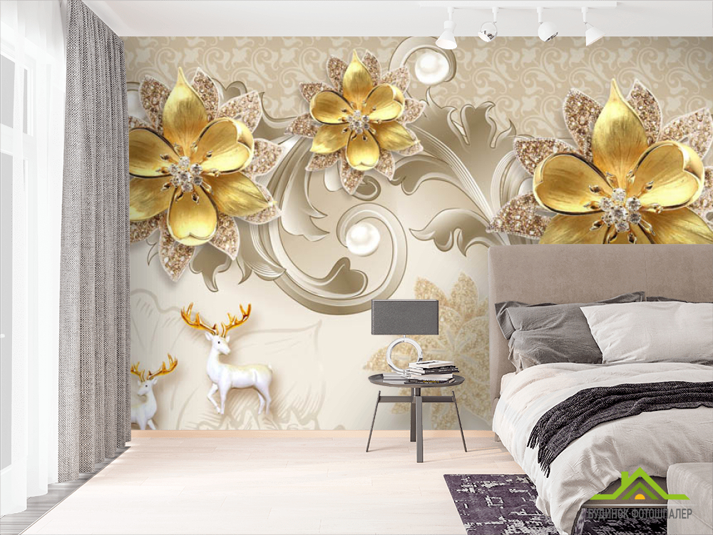 Фотообои брошки