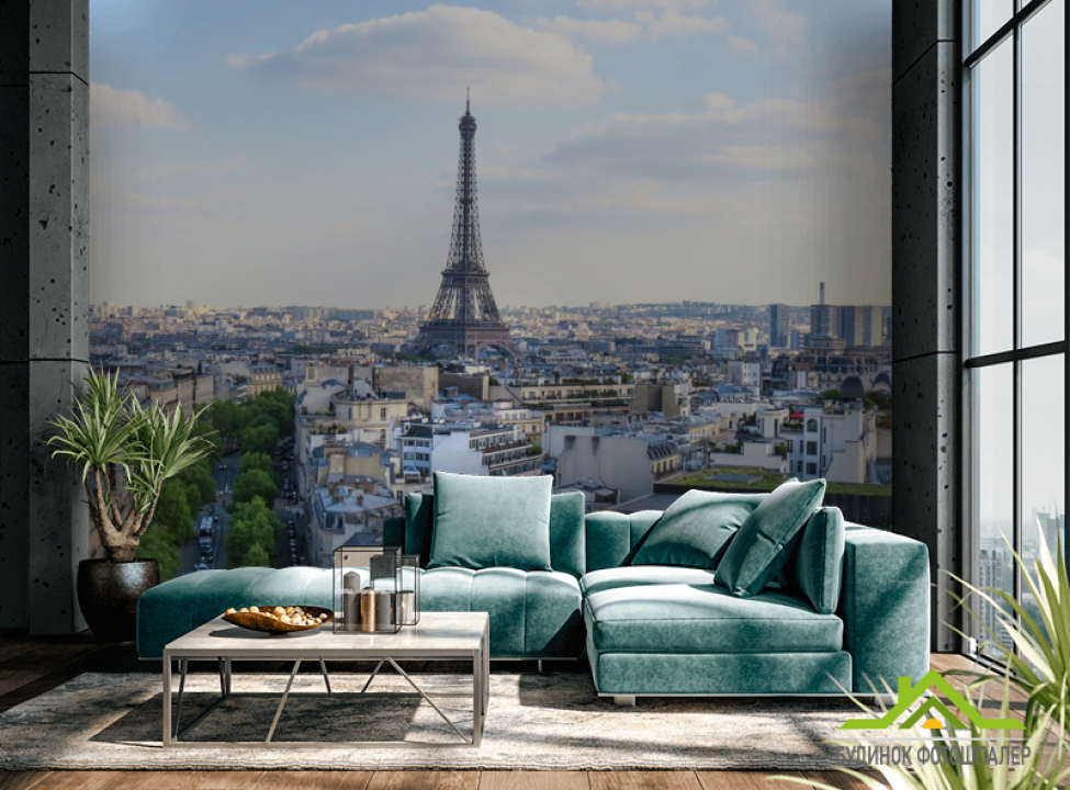 выбрать Фотошпалери Паризький день Фотошпалери Париж на стіну