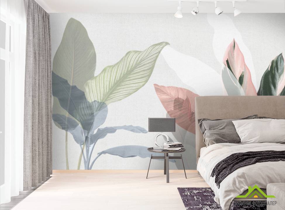 выбрать Фотообои Тропические листья Фотообои тропические листья на стену