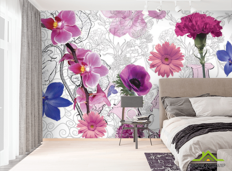 выбрать Фотообои Цветы Фотообои Цветы на стену