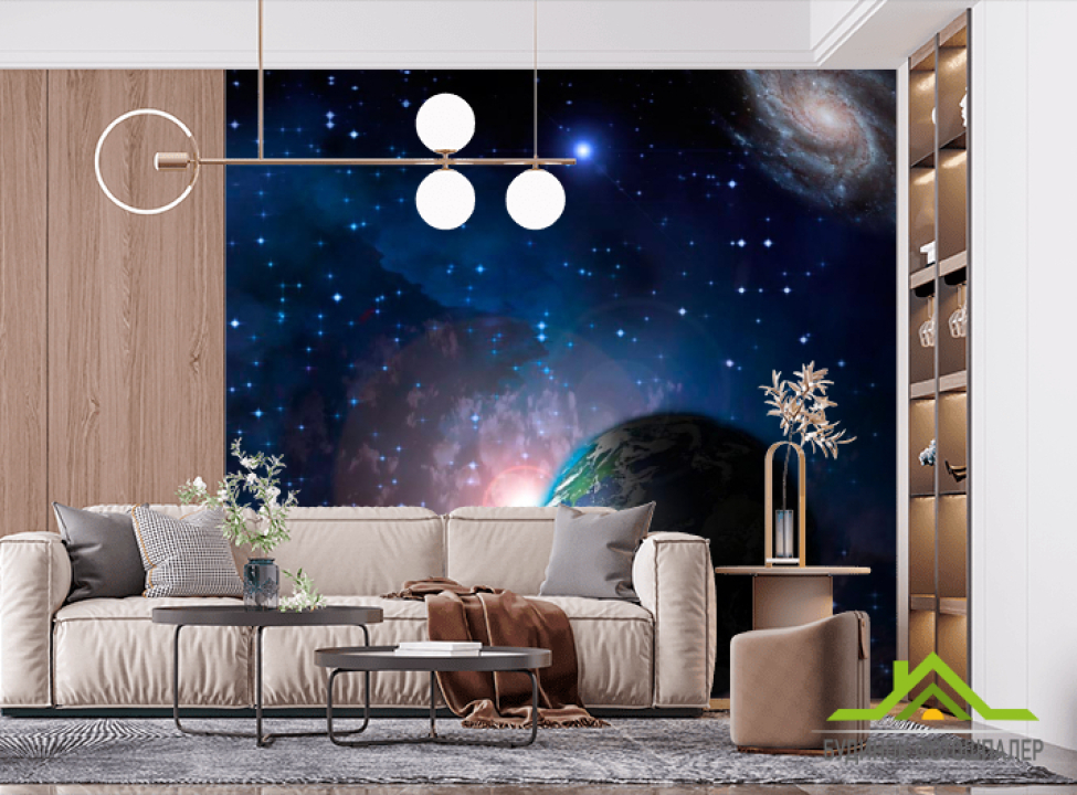 выбрать Фотообои Земля и звезды Фотообои Космос на стену