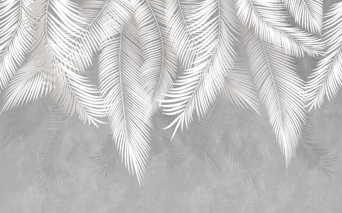 Фотообои листья для интерьера