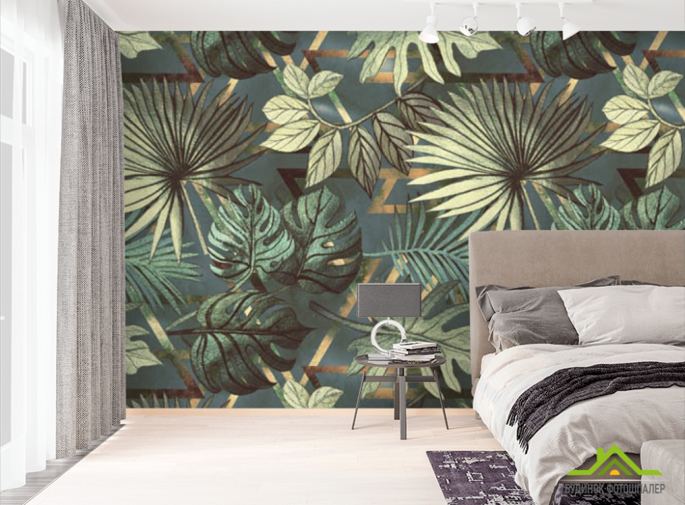 выбрать Фотошпалери тропічні листя Фотошпалери різні на стіну