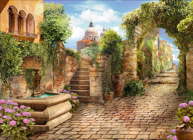 Фотообои Фреска